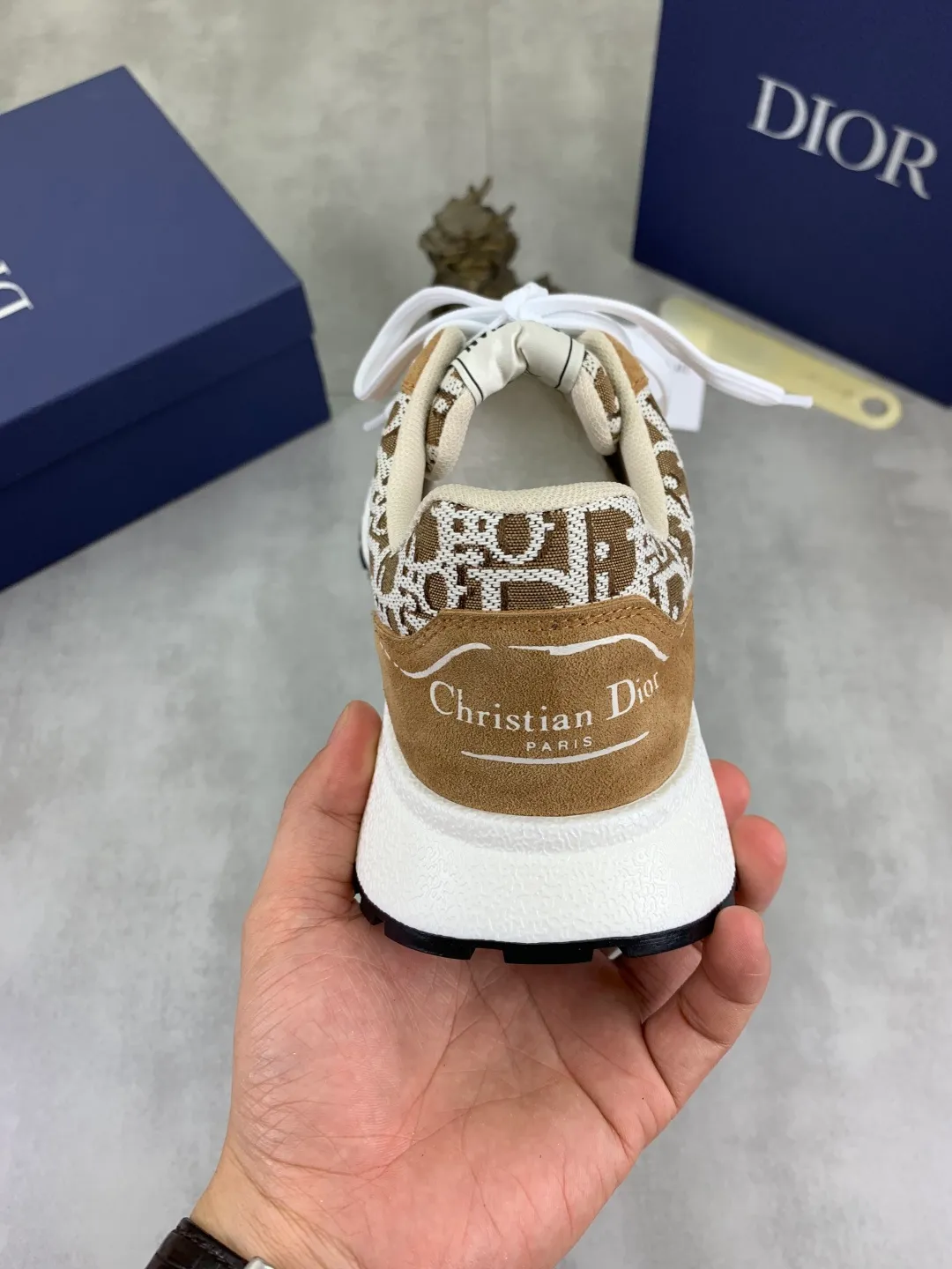 Men's Men's Shoes💰P440💰[New Style]🆘[Dior] 2025 Dior Original Lace-up Low-top Men's Shoes Classic casual shoes 🔥This model is the official classic model, with high quality and made by famous original designers. It is made of high-quality cowhide with original materials➕comfortable and breathable mesh lining➕pigskin insole. The perfect last shape and generous and fashionable design have attracted many consumers and are suitable for drivers to drive🚗. What you want is the best quality in the market. Color: seven colors. Code number: 38--44 (45 46 customized)